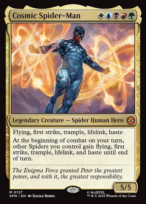 Cosmic Spider-Man - Marvel's Spider-Man Magic card