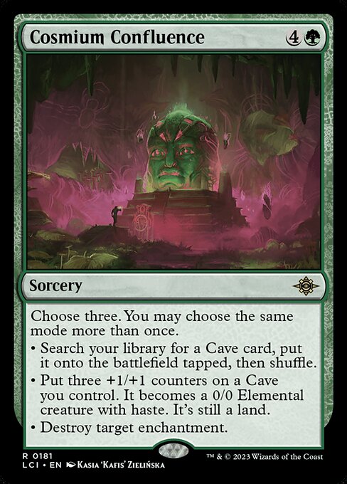 Cosmium Confluence - The Lost Caverns of Ixalan Magic card