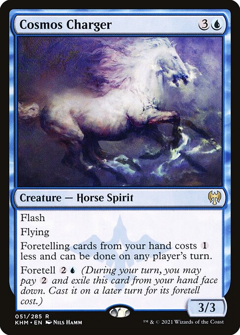 Cosmos Charger - Kaldheim Magic card