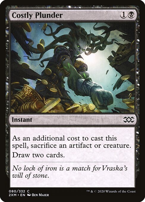 Costly Plunder - Double Masters Magic card