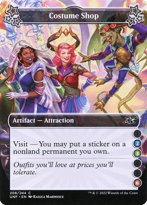 Costume Shop - Unfinity Magic card