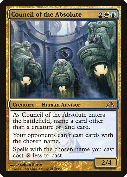 Council of the Absolute - Dragon's Maze Magic card