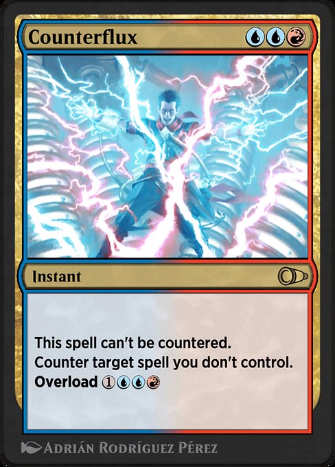 Controflusso (Counterflux) - Commander 2015 (#214) - Illustrated by Scott M. Fischer - Magic: The Gathering Card