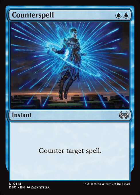 Counterspell - Duskmourn: House of Horror Commander Magic card