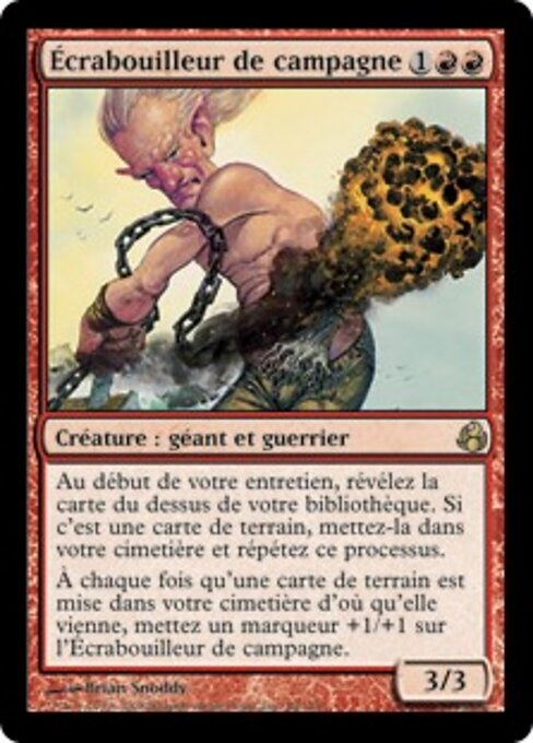 Distruttore di Campagne (Countryside Crusher) - Morningtide (#89) - Illustrated by Brian Snõddy - Magic: The Gathering Card