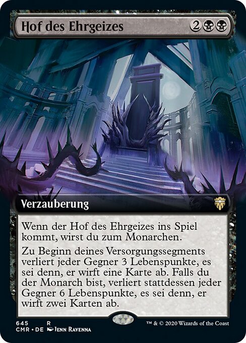 Court of Ambition - The List (#CMR-114) - Illustrated by Ravenna Tran - Magic: The Gathering Card