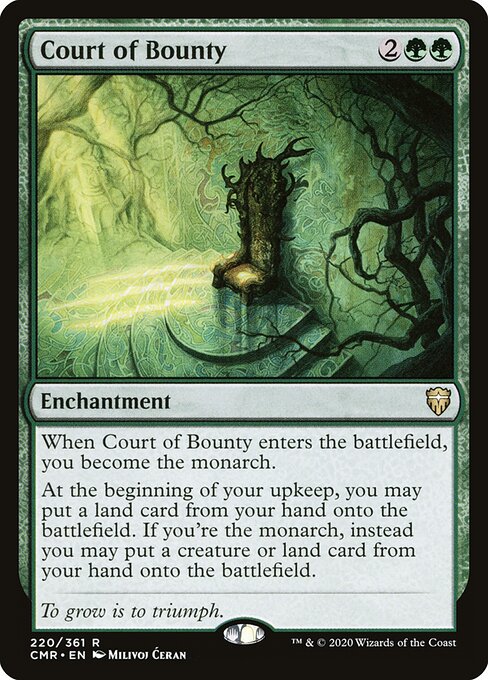 Court of Bounty - Commander Legends Magic card