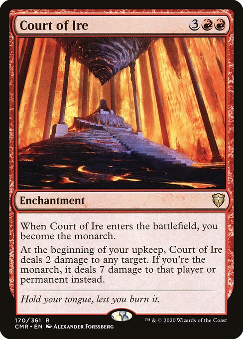 Court of Ire - Commander Legends Magic card