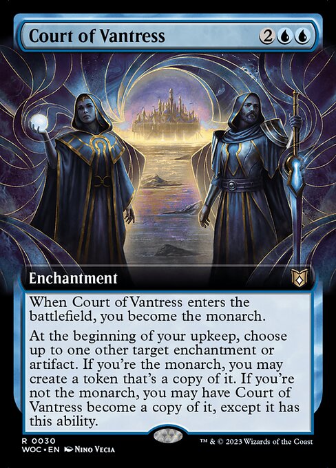 Court of Vantress - Wilds of Eldraine Commander (#30) - Illustrated by Nino Vecia - Magic: The Gathering Card