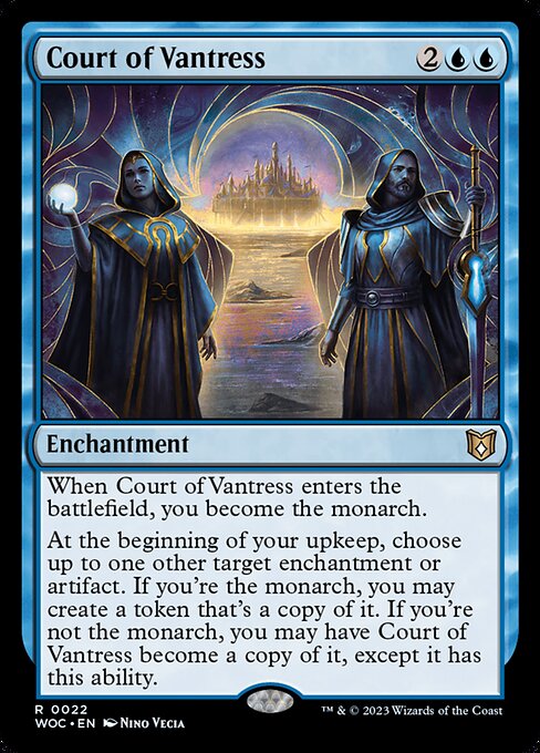 Court of Vantress - Wilds of Eldraine Commander Magic card