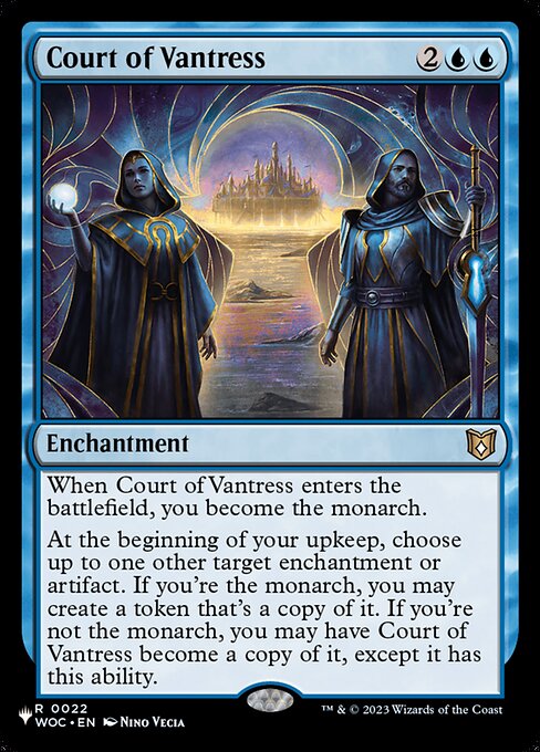 Hof von Vantress (Court of Vantress) - Wilds of Eldraine Commander (#22) - Illustrated by Nino Vecia - Magic: The Gathering Card