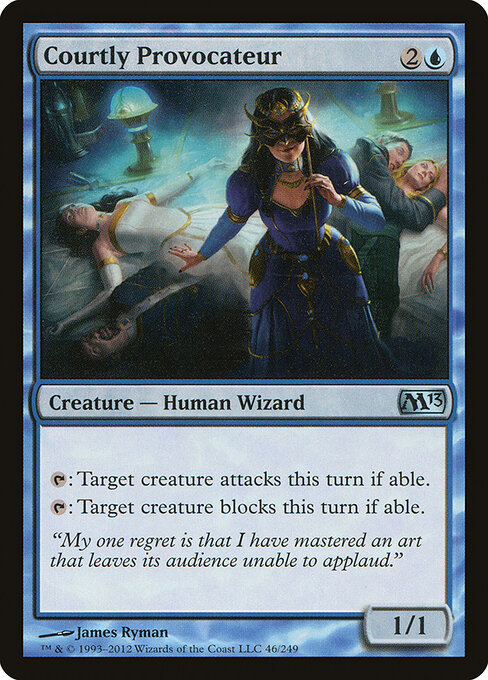 Courtly Provocateur - Magic 2013 Magic card
