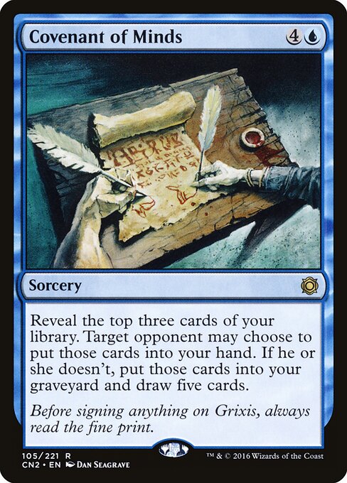 Covenant of Minds - Conspiracy: Take the Crown Magic card