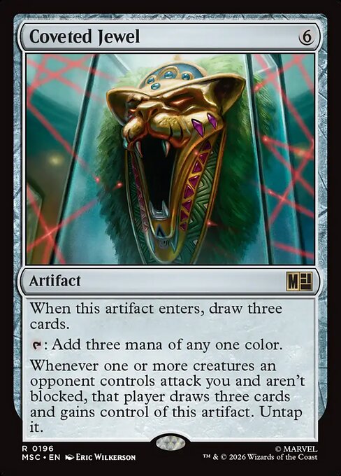 Coveted Jewel - Marvel Super Heroes Commander Magic card