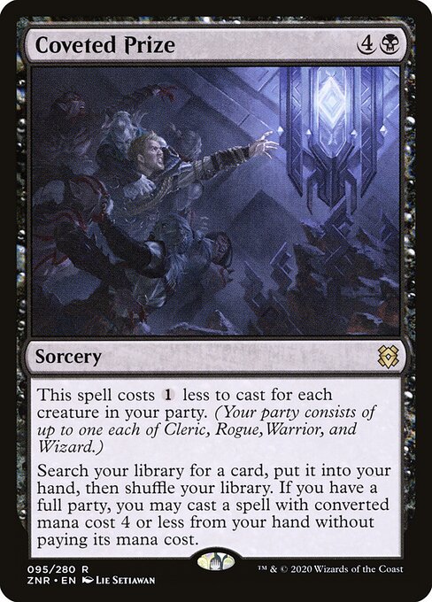 Coveted Prize - Zendikar Rising Magic card