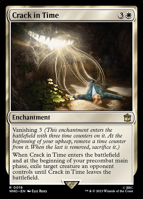Crack in Time - Doctor Who Magic card