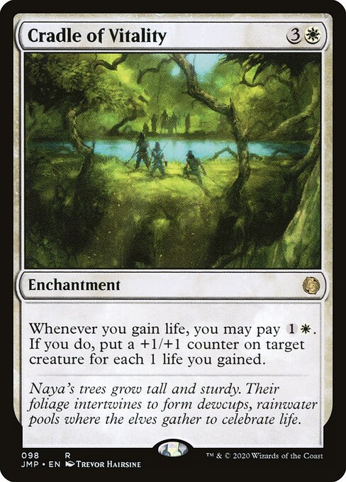 Cradle of Vitality - Jumpstart Magic card