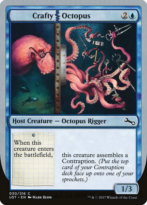 Crafty Octopus - Unstable Magic card