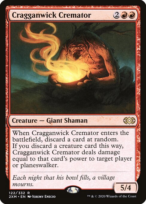 Cragganwick Cremator - Double Masters Magic card