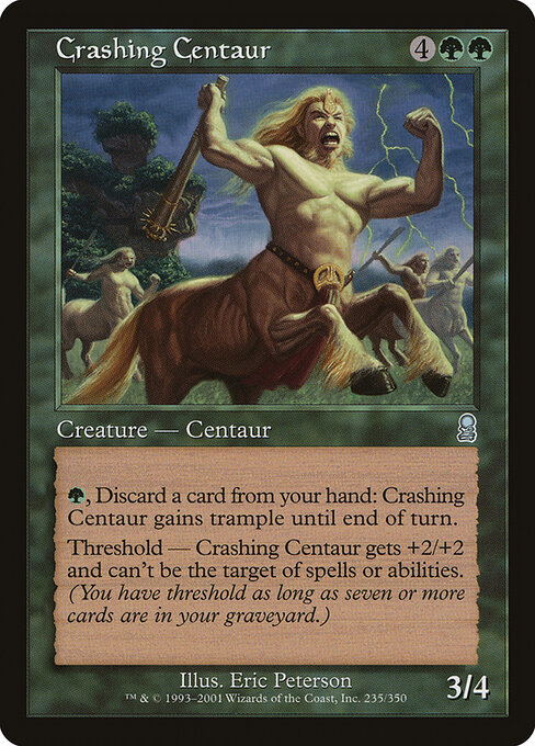 Crashing Centaur - Odyssey Magic card