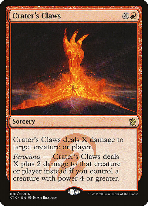 Crater's Claws - Khans of Tarkir Magic card