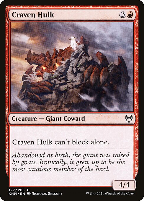 Craven Hulk - Kaldheim Magic card
