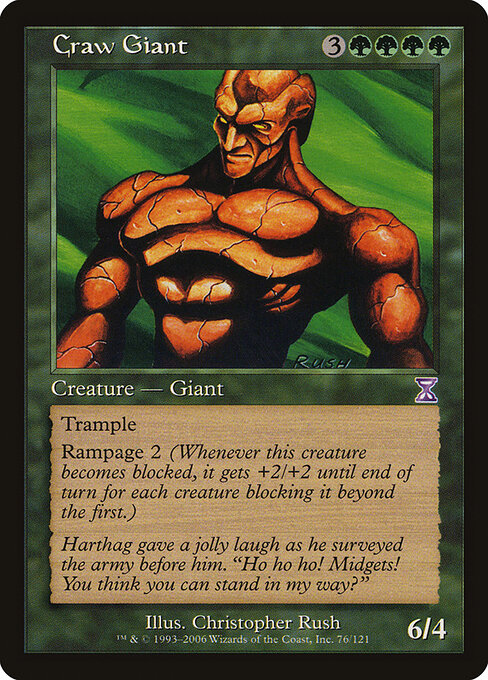 Craw Giant - Time Spiral Timeshifted Magic card