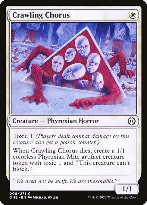 Crawling Chorus - Phyrexia: All Will Be One Magic card