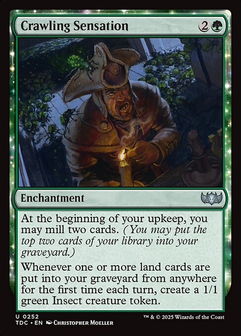 Crawling Sensation - Tarkir: Dragonstorm Commander Magic card