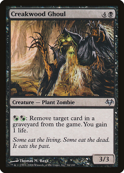 Creakwood Ghoul - Eventide Magic card