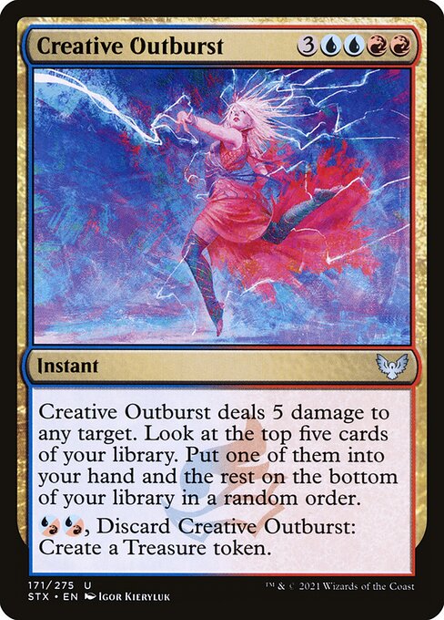 Creative Outburst - Strixhaven: School of Mages Magic card