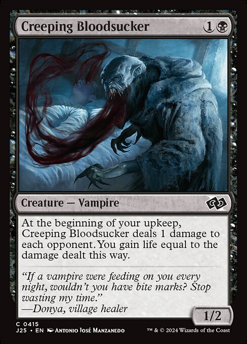 Creeping Bloodsucker - Foundations Jumpstart Magic card