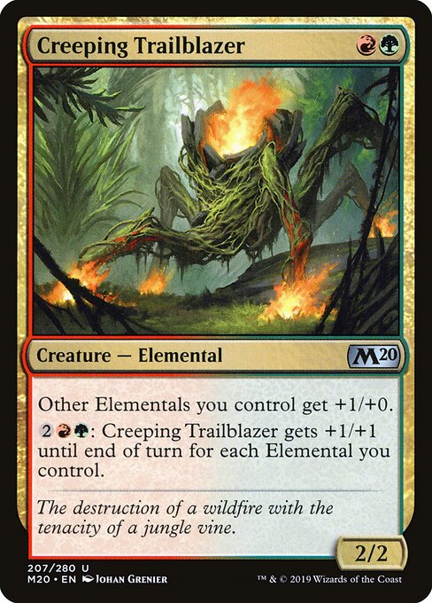 Creeping Trailblazer - Core Set 2020 Magic card