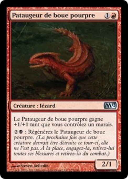 Guadaletame Scarlatto (Crimson Muckwader) - Magic 2013 (#127) - Illustrated by Steven Belledin - Magic: The Gathering Card