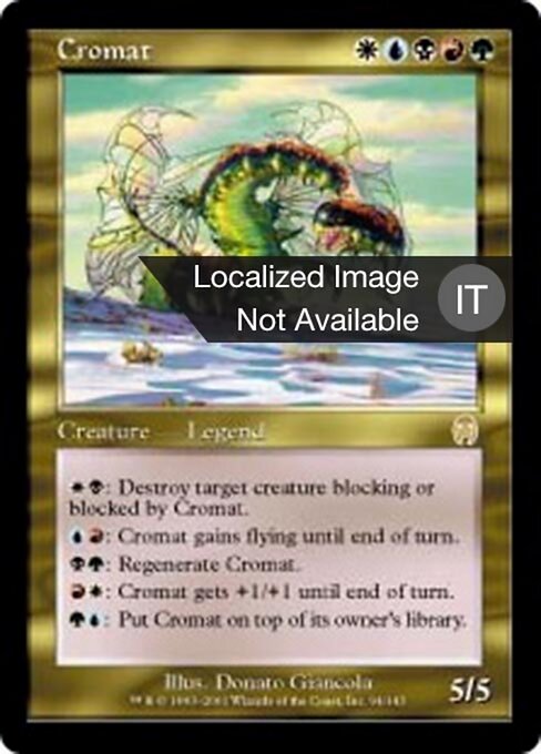 Cromat - The List (#APC-94) - Illustrated by Donato Giancola - Magic: The Gathering Card