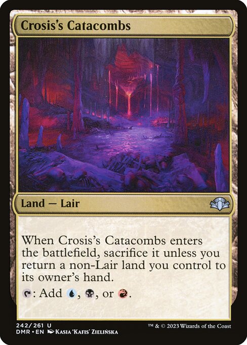 Crosis's Catacombs - Dominaria Remastered Magic card