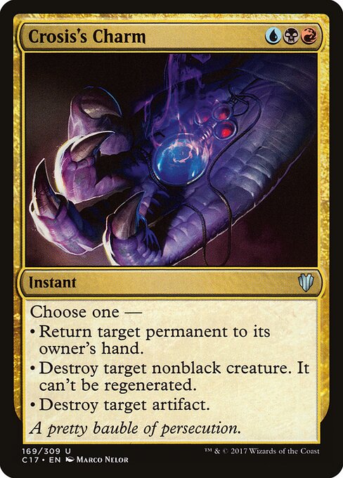 Crosis's Charm - Commander 2017 Magic card