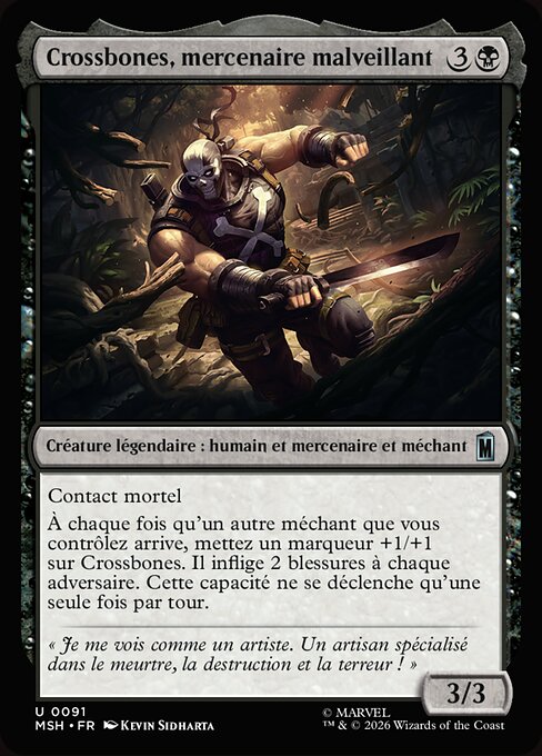 Crossbones, Malicious Mercenary