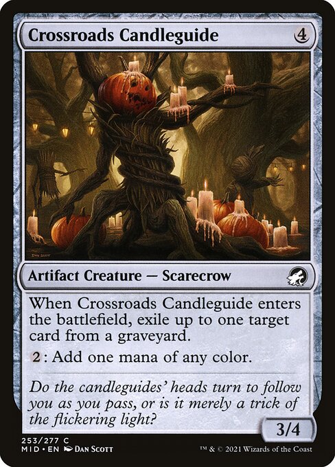 Crossroads Candleguide - Innistrad: Midnight Hunt Magic card