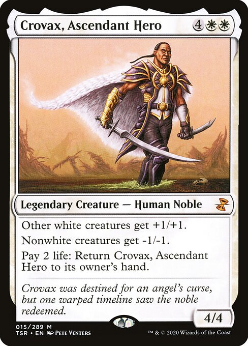 Crovax, Ascendant Hero - Time Spiral Remastered Magic card