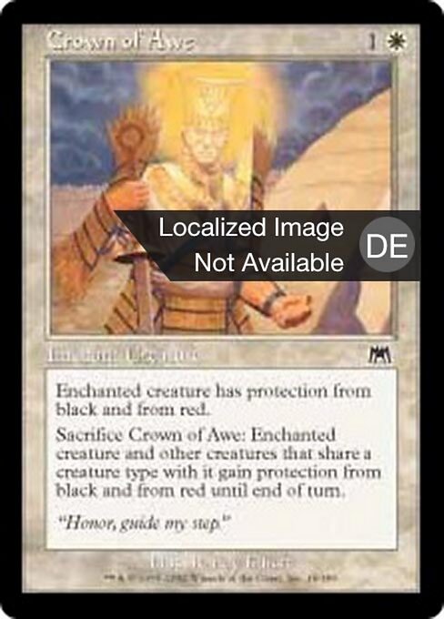 Corona della Soggezione (Crown of Awe) - Onslaught (#16) - Illustrated by Randy Elliott - Magic: The Gathering Card