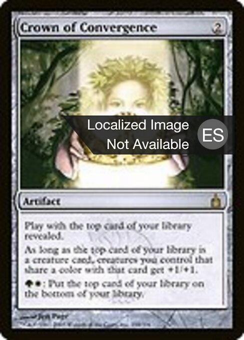 Krone der Annäherung (Crown of Convergence) - Ravnica: City of Guilds (#258) - Illustrated by Jen Page - Magic: The Gathering Card