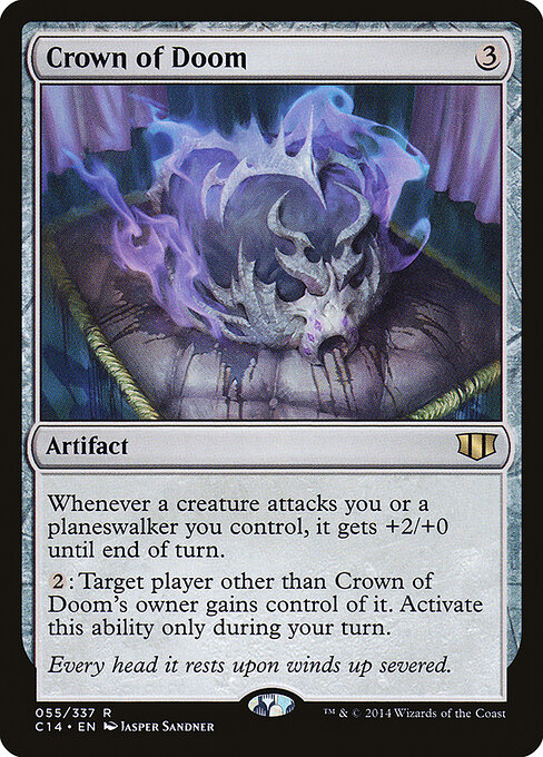 Crown of Doom - Commander 2014 Magic card