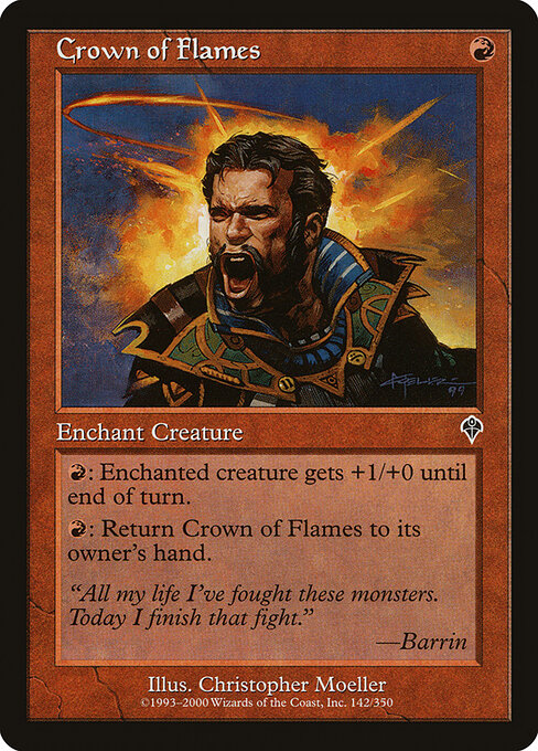 Crown of Flames - Invasion Magic card