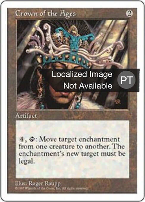 Corona delle Ere (Crown of the Ages) - Ice Age (#315) - Illustrated by Dan Frazier - Magic: The Gathering Card