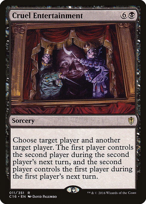 Cruel Entertainment - Commander 2016 Magic card