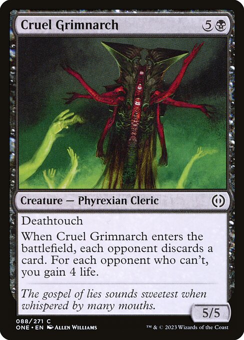 Cruel Grimnarch - Phyrexia: All Will Be One Magic card