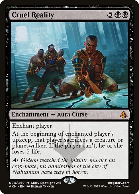 Cruel Reality - Amonkhet Magic card