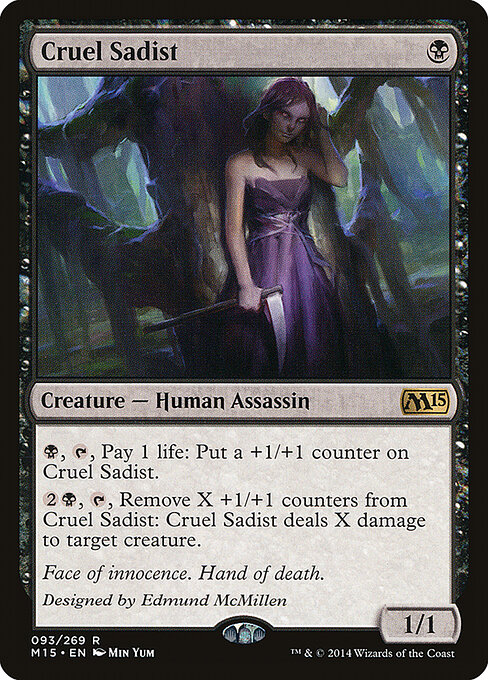 Cruel Sadist - Magic 2015 Magic card