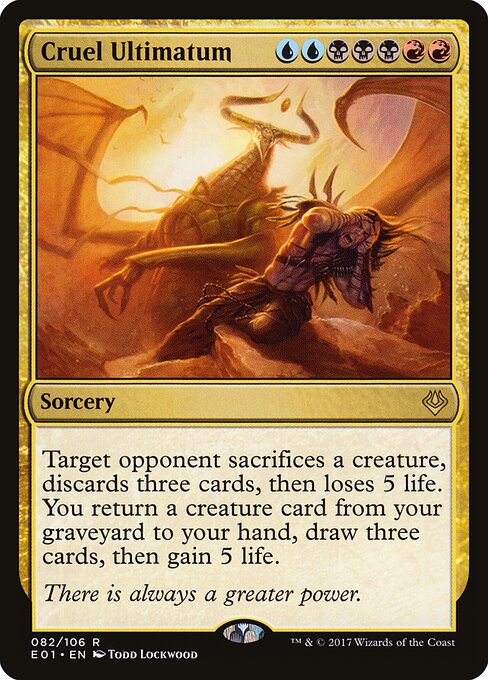 Cruel Ultimatum - Archenemy: Nicol Bolas Magic card